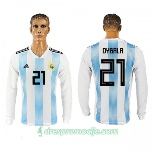 Argentina Dres Dybala 21 Domaći Svjetsko prvenstvo 2018 Dugim Rukavima Argentina Dres Dybala 21 Domaći Svjetsko prvenstvo 2018 Dugim Rukavima